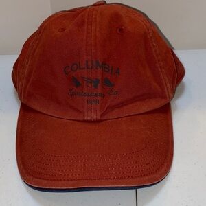 Columbia Rust Red Sportswear Cap
